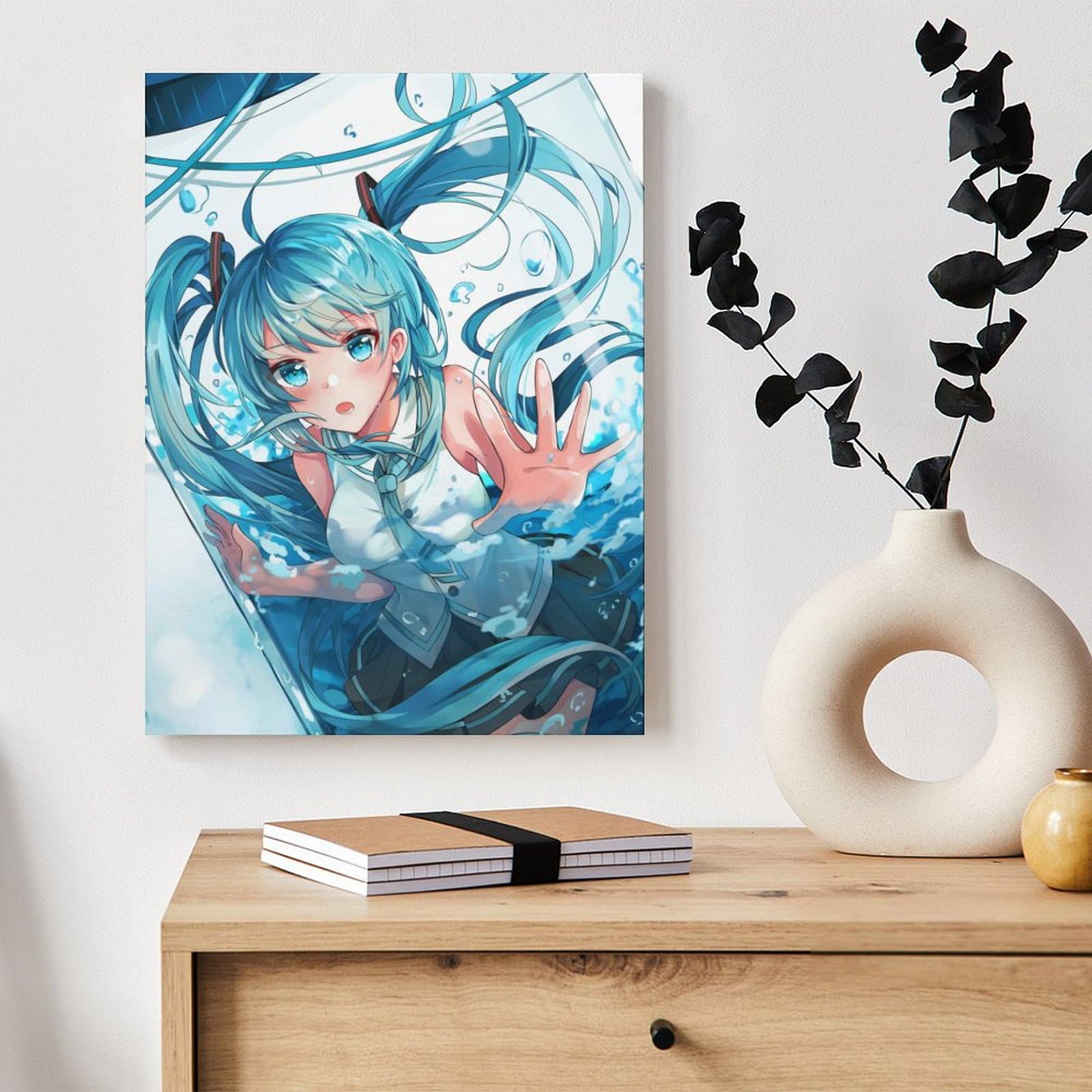 Amazon.co.jp: アートパネル 初音ミク 装飾画 30x40cm モダン ポスター