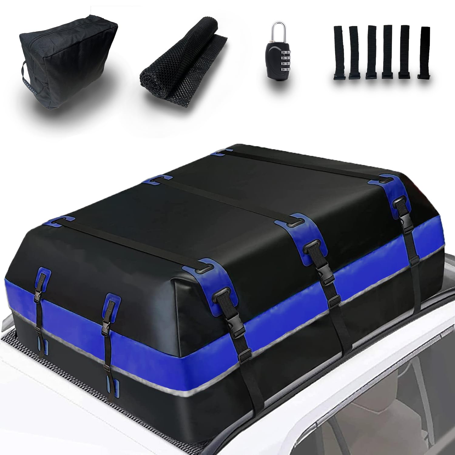 Amazon.co.jp: MODTREK ルーフボックス ルーフバッグ 大容量 600L 防水 