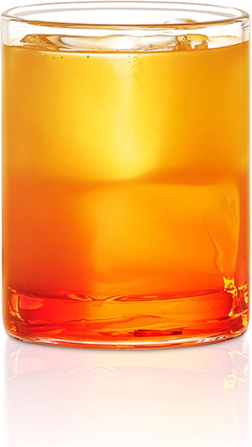 Borosil VCJ120 Vision Classic Juice Glass [Set of 6] Clear Lightweight & Durable Drinkware, Odor Resistant, Dishwasher Safe - Glass for Water, Juice, Beer, Wine, and Cocktails | 4 Ounce Cups