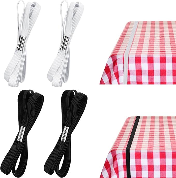 Riakrum Table Bungees Tablecloth Strap Band Tablecloth