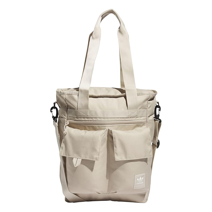 adidas Originals Unisex's Utility Tote 2.0 Bag, Wonder Beige