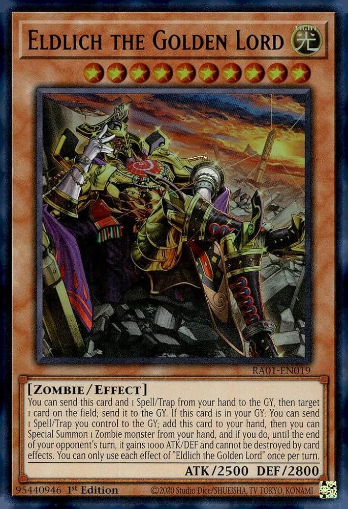Amazon.com: Eldlich The Golden Lord (Alternate Art) (UR) - RA01