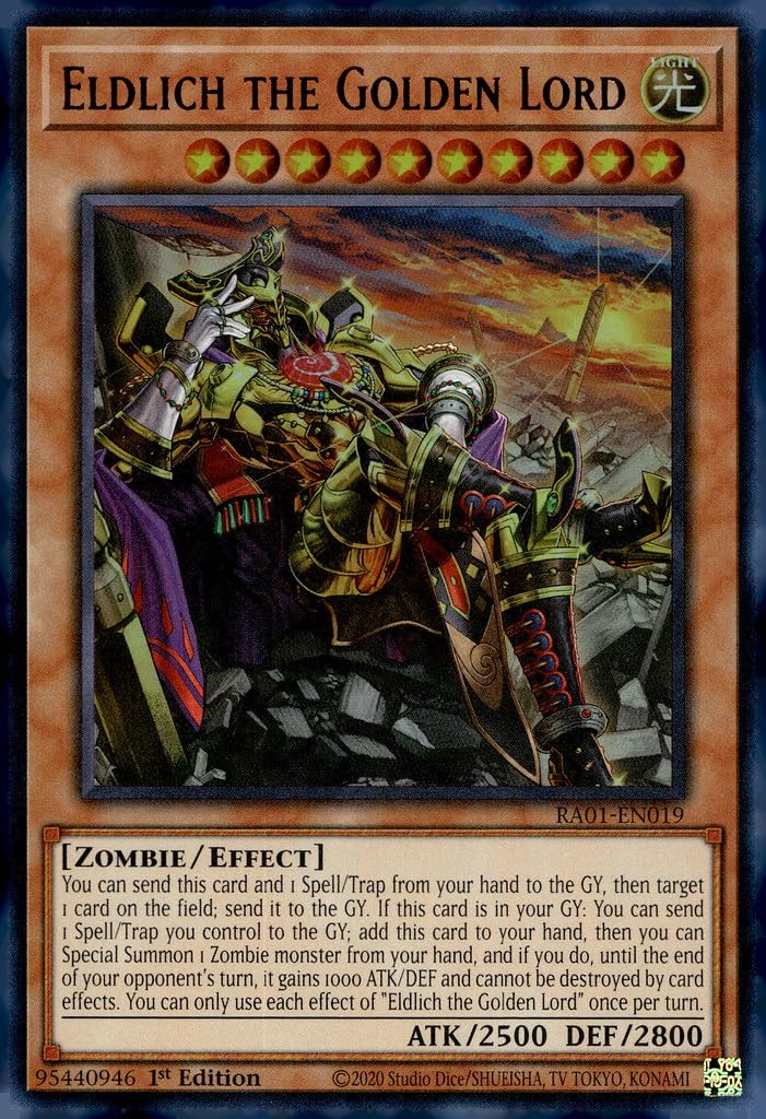 Amazon.com: Eldlich The Golden Lord (Alternate Art) (UR) - RA01
