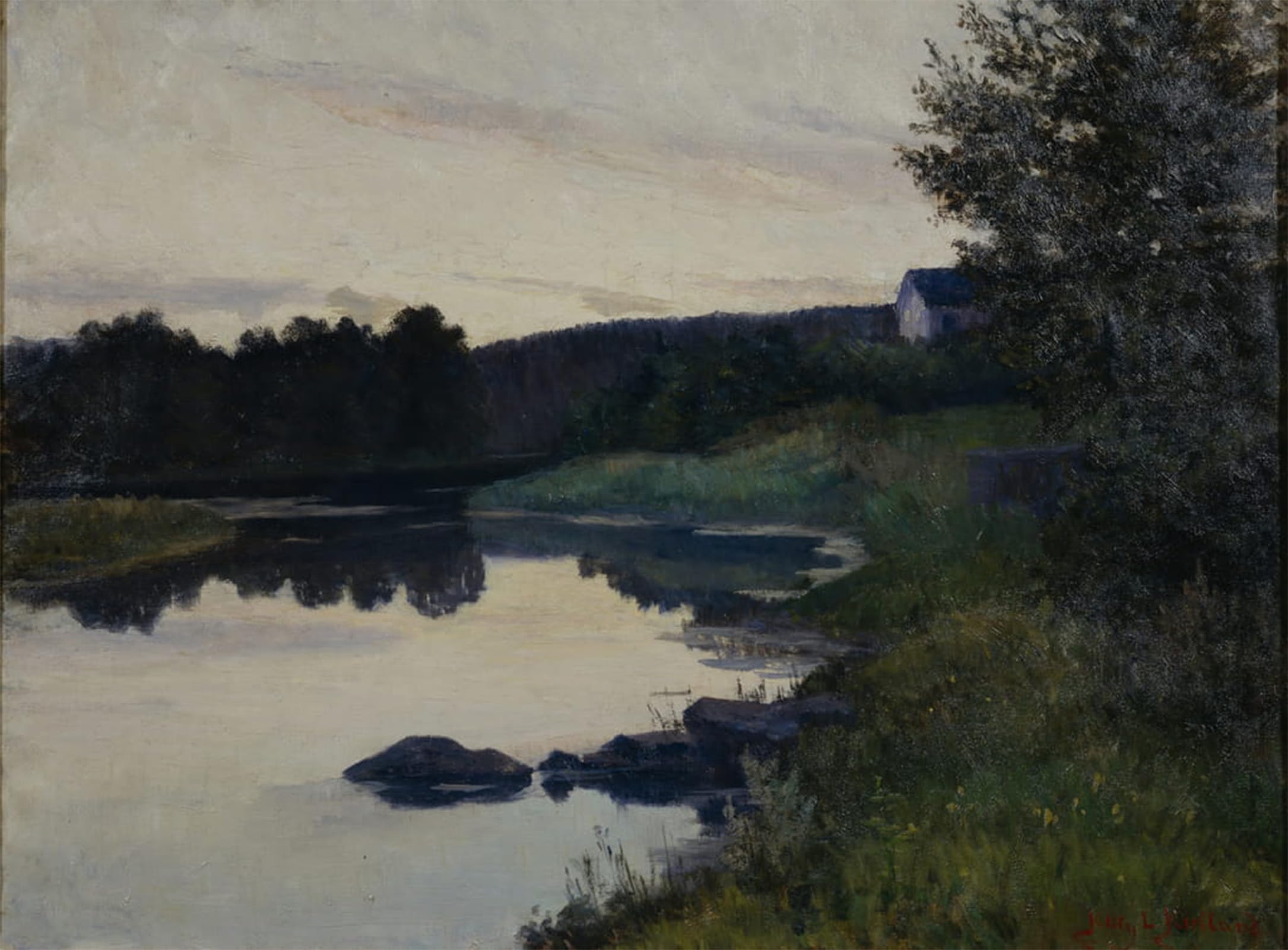 POSTERIIk Famous Print Pop Art Wall Art Graffiti Summer Evening by Kitty Lange Kielland Art Prints for Home Decor 60x90cm