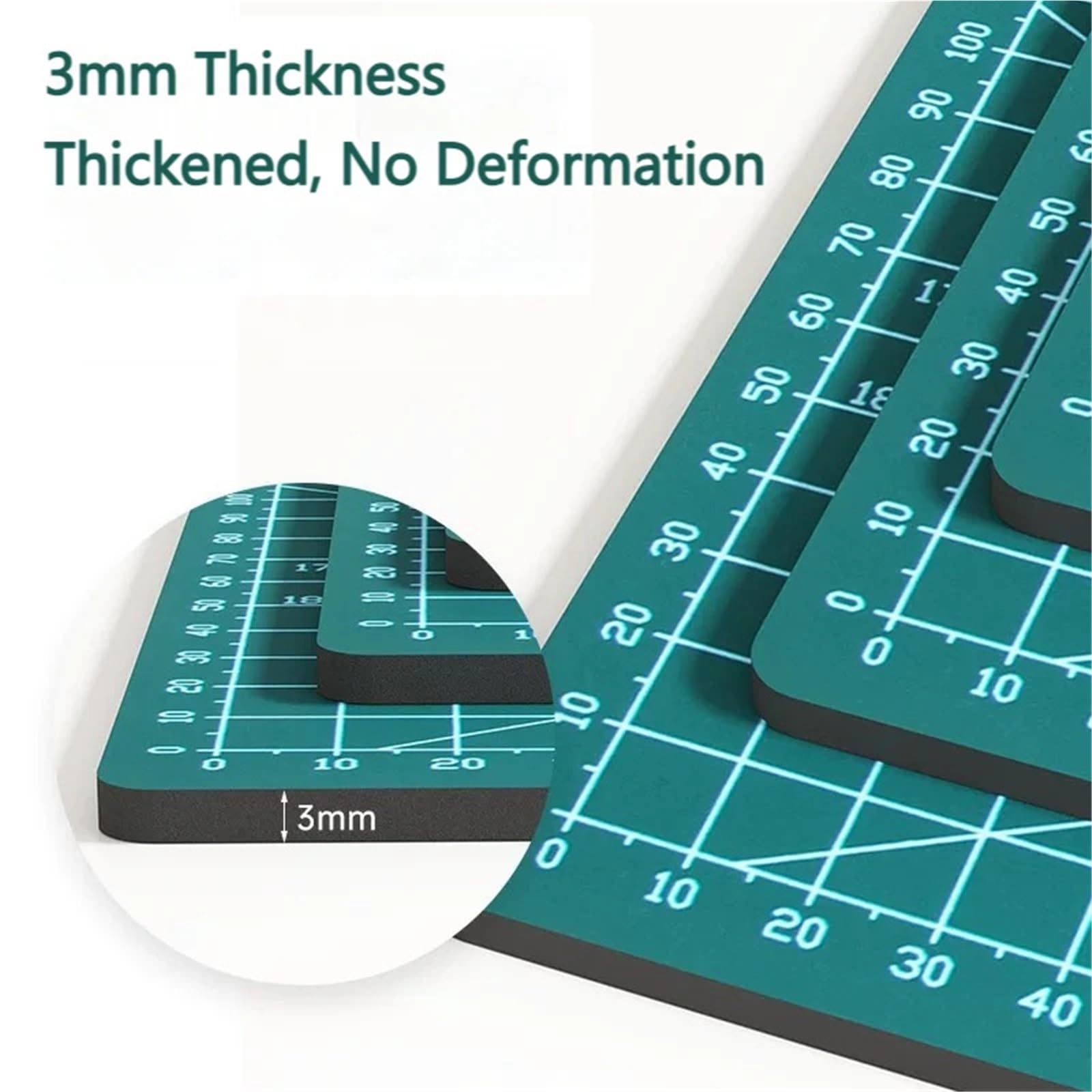 Tapis Decoupe 1 tapis de découpe en PVC double face