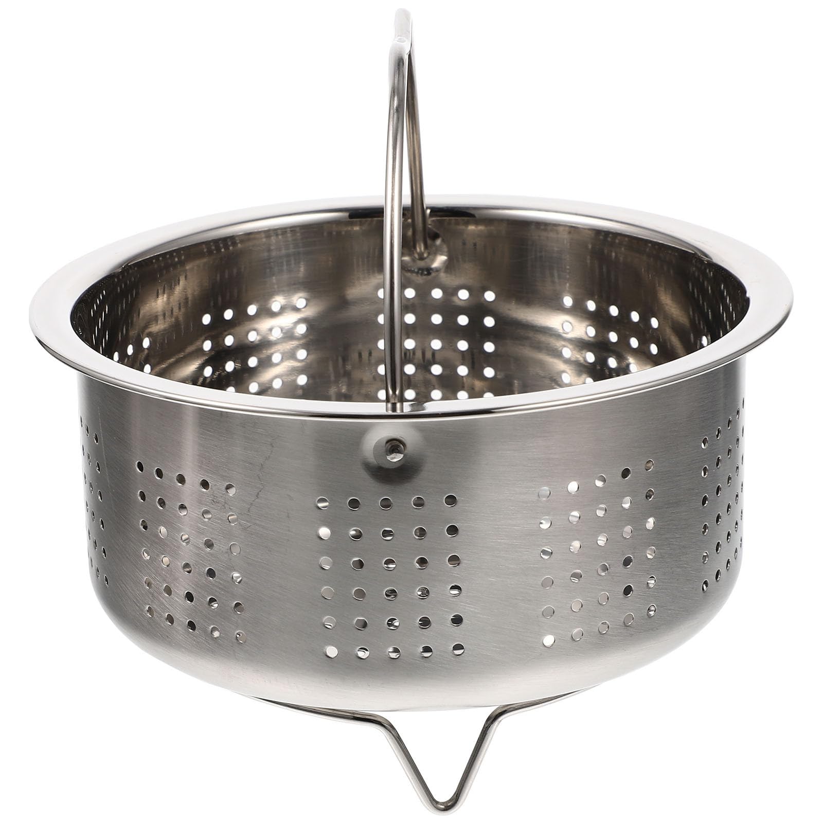 Vaporera de acero inoxidable para arroz, accesorio redondo resistente de cocina doméstica