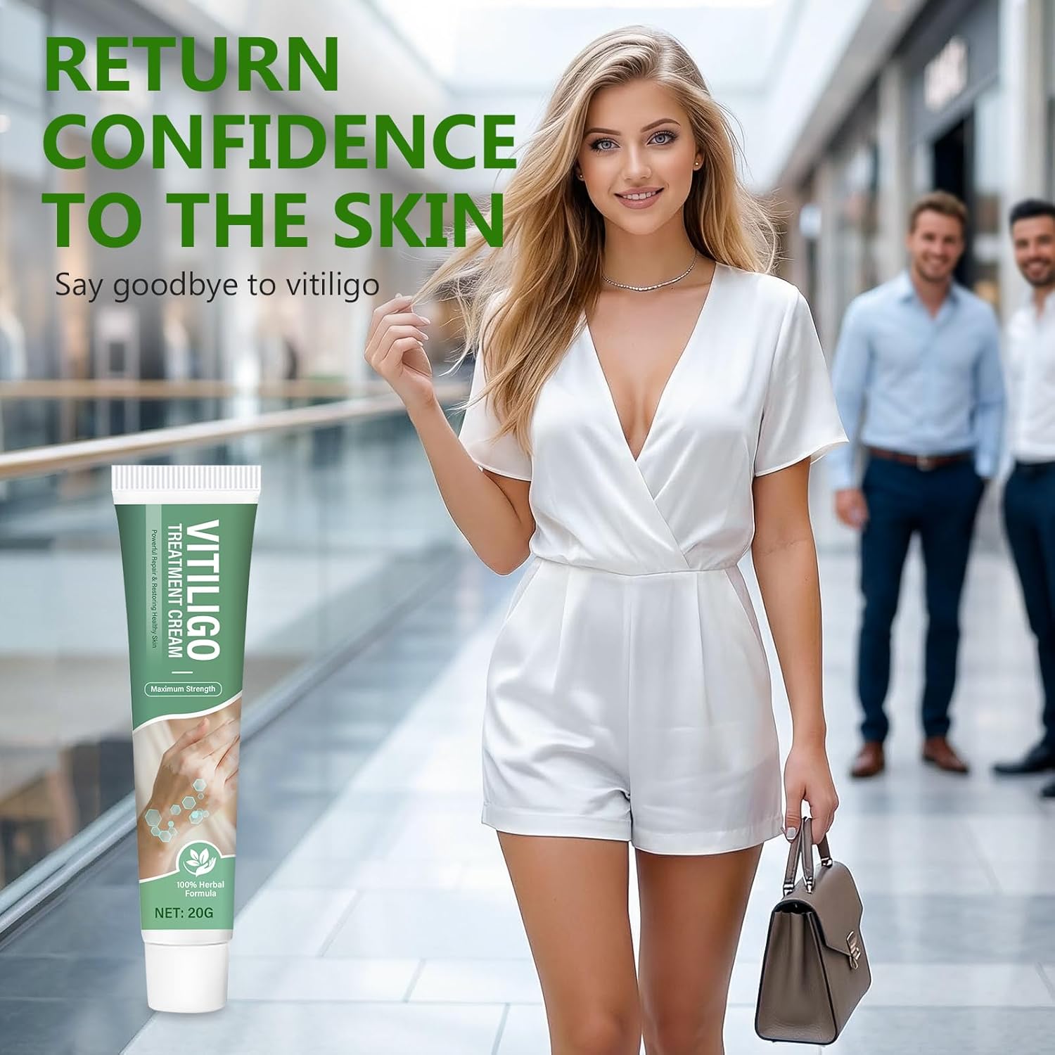 Vitiligo Treatment Cream-Gentle Natural Formula for Skin Tone, Supports Healthy Skin Appearance, Suitable for All Skin Types - Image 6