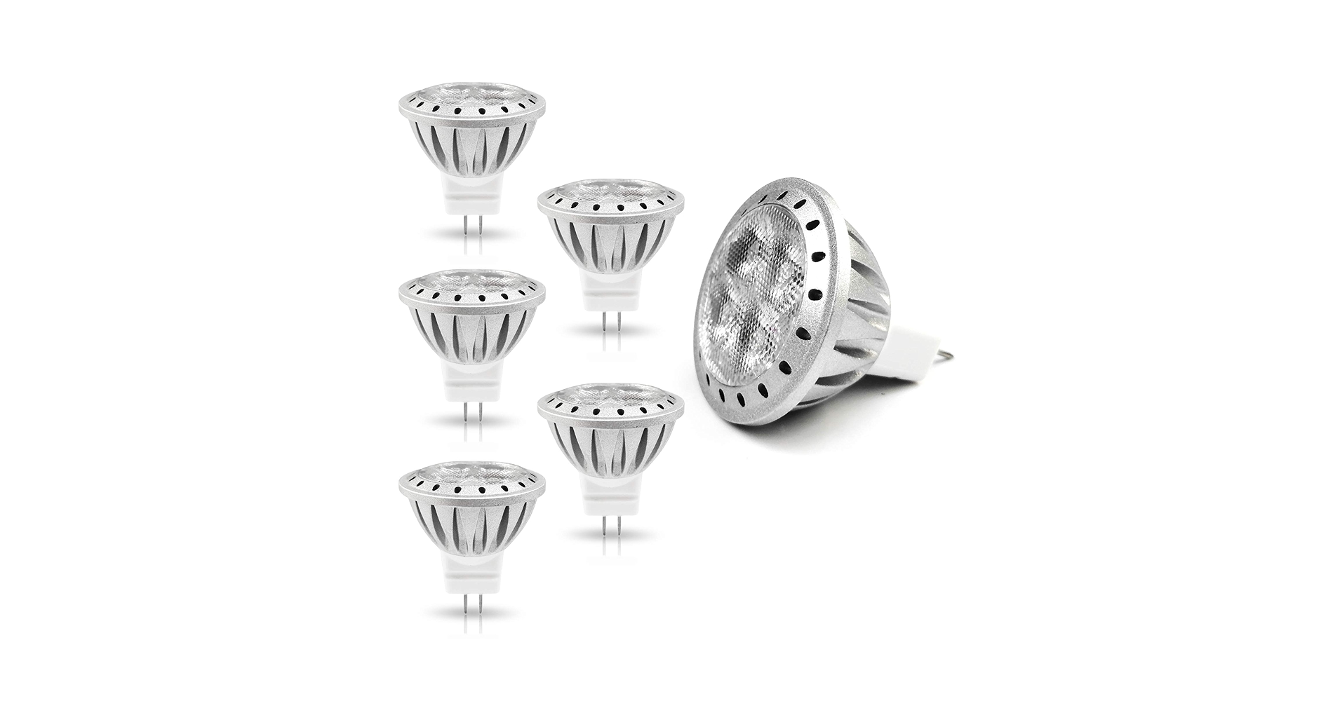 V12 ホワイト　L ALIDE MR11 GU4 Led Bulbs 6000K Daylight Cool Bright White 3W