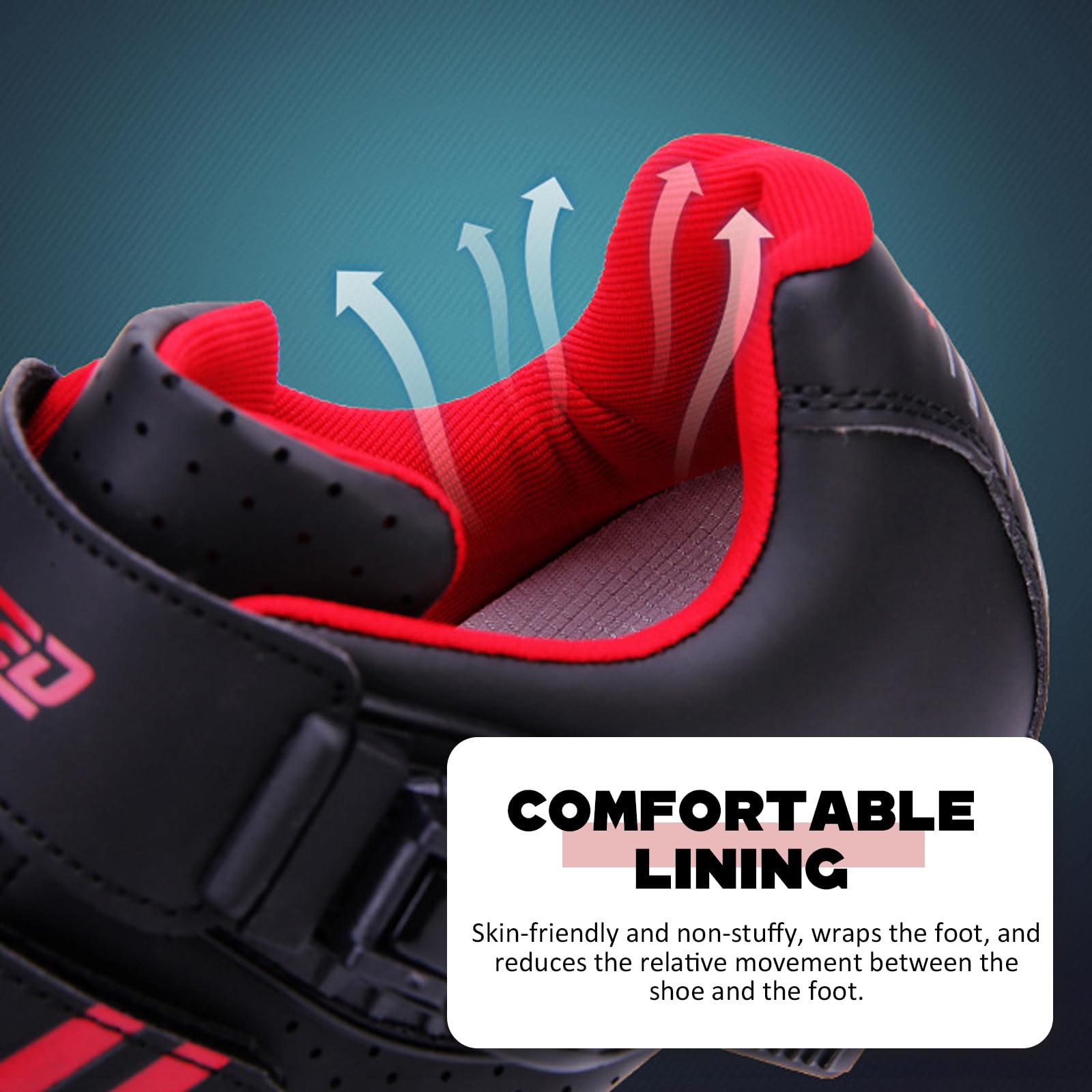 Męskie buty rowerowe do zawodów, buty rowerowe, szosowe buty rowerowe, unisex, lekkie, amortyzujące, odporne na zużycie, do rowerów szosowych, Czarna srebrna guma, 46 EU