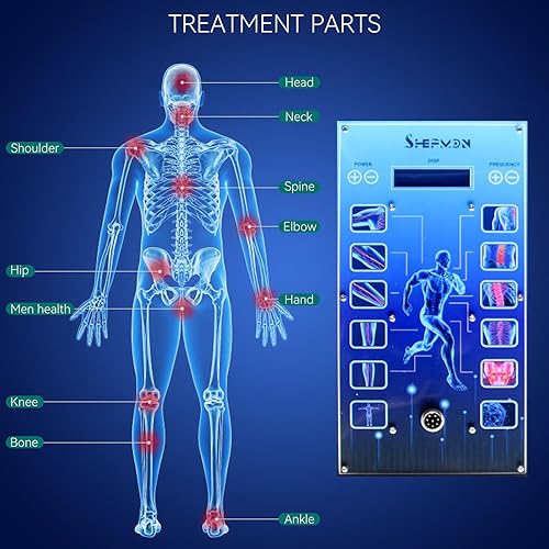 Miniatura 3 de Máquina portátil de terapia de ondas de choque para masajeador muscular corporal, alivio del dolor, espalda, cintura, pierna y codo de golf, onda