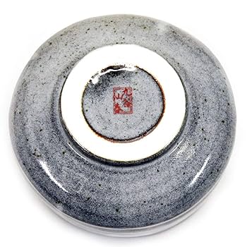 Amazon.com: Japanese Matcha Bowl Gold Flower Kutani Yaki