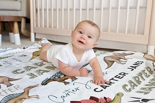 Miniatura 47 de Mantas de bebé personalizadas de policía para niños y niñas con nombre, manta de bebé personalizada con nombre personalizado para bebés, recién