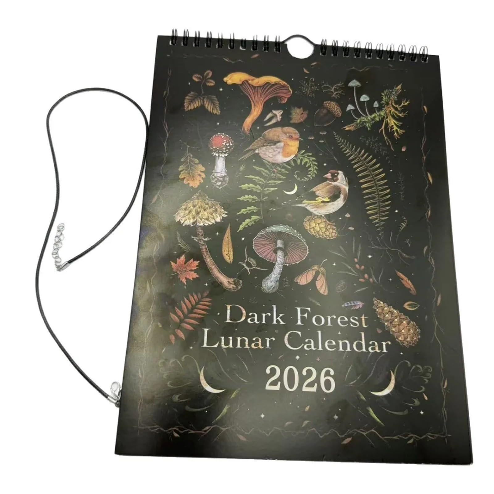Calendario Calendario 2026 della Foresta Oscura Art House Lunare