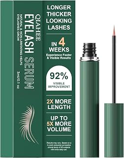 GetLongerandThickerLash Eyelash Growth Serum: Natural Lash Serum for Longer, Thicker, Fuller Lashes in 4 Weeks