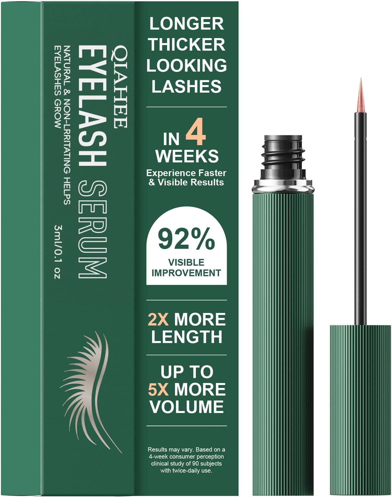 Eyelash Serum, Lash Serums for Thicker, Longer and Fuller Eyelashes, Eyelash Growth Serum