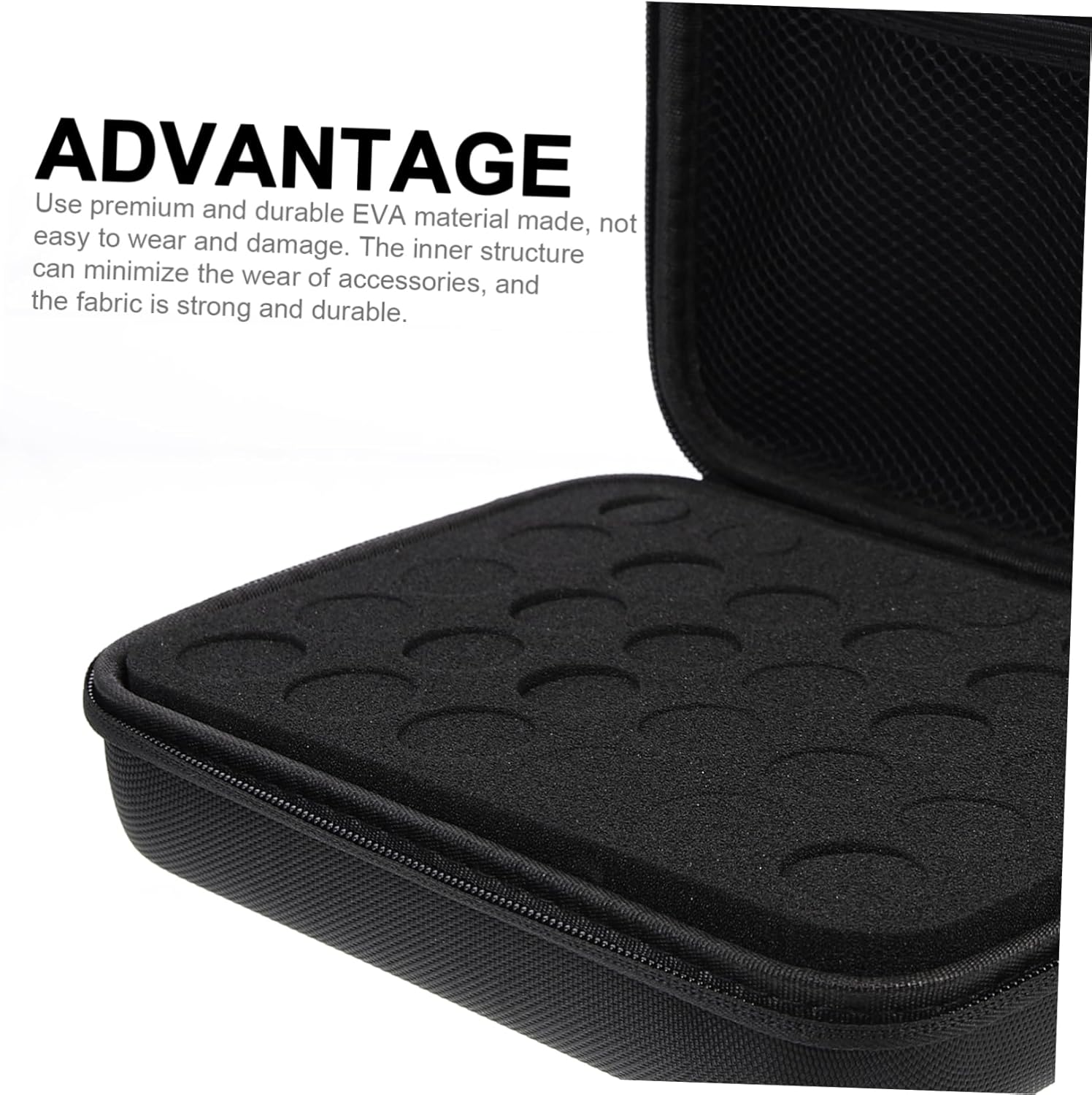 Essential Oil Travel Box 30 Roller Bottle Holders Compact Storage Bag Easy Organize