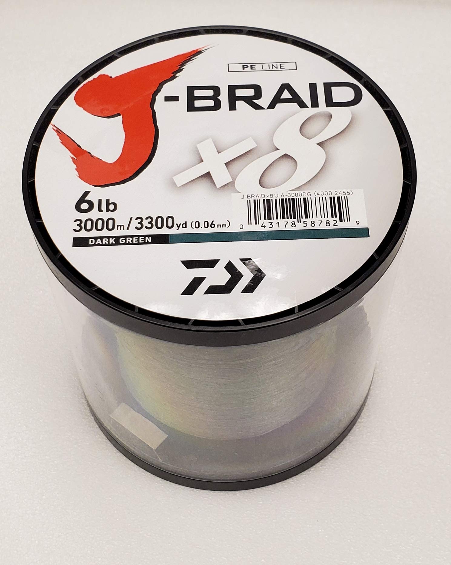 J-Braid Daiwa JB8U6-3000DG Fishing Line — image 1