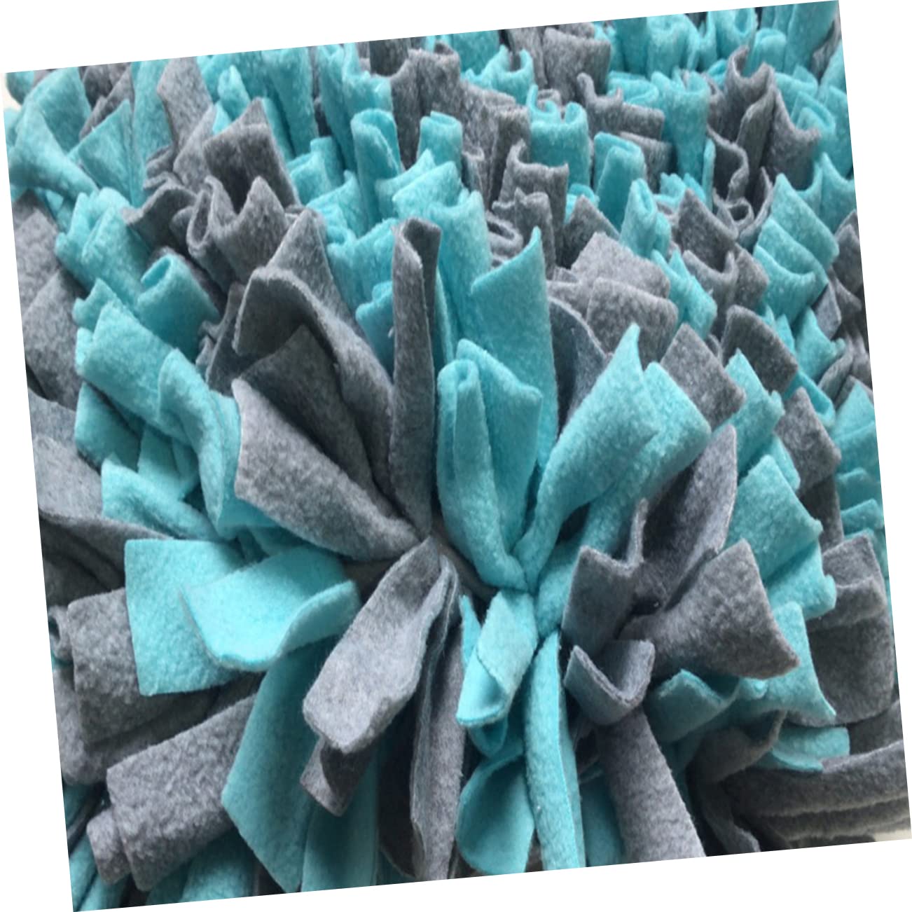 Haustier Schnüffelmatte Fütterungstrainingsmatte Blau aus Stoff