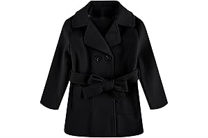 Classic Wool Peacoat for Boys and Girls
