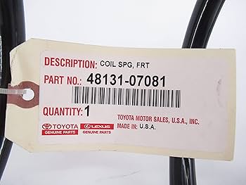 カラヤン
ハイドン　天地創造　
1965 & 77  ライブ2点セット Amazon.com: Toyota Genuine Parts - Spring, Coil, Fr (48131