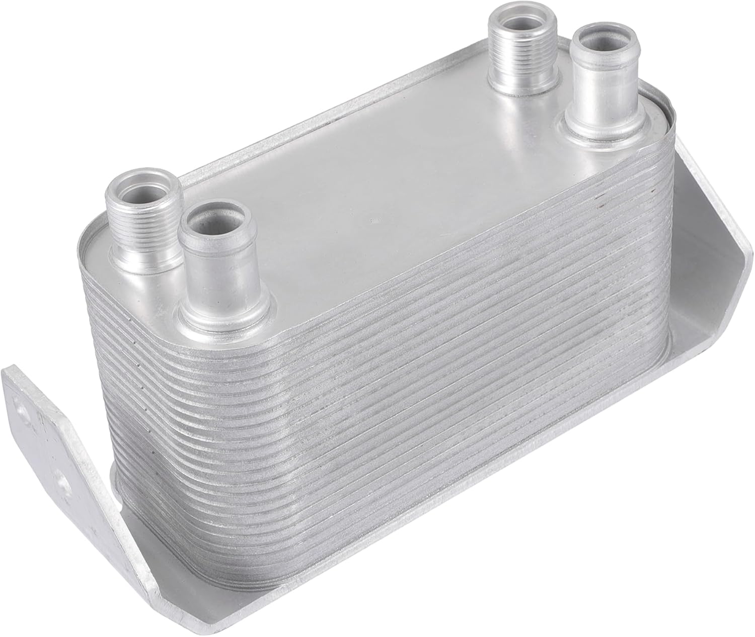 Engine Oil Cooler for Land Rover Range Rover Sport No.PBC500051 | Front Transmission Oil Cooler Silver Tone 1pc