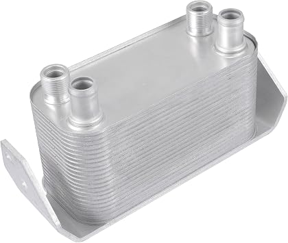Engine Oil Cooler for Land Rover Range Rover Sport No.PBC500051 | Front Transmission Oil Cooler Silver Tone 1pc