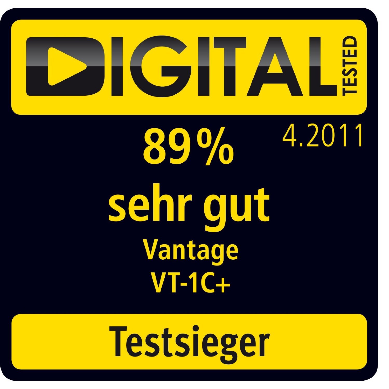 Vantage VT-1C+ Kabel-Receiver (TwinTuner, CI-Schacht, 2X Conax-Kartenleser, HDTV, HbbTV, DLNA, 2X USB 2.0)