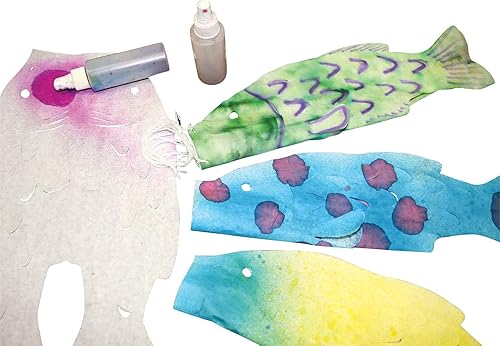 Miniatura 2 de Roylco Kit de actividades de calcetín de viento de carpa japonesa paquete de 24