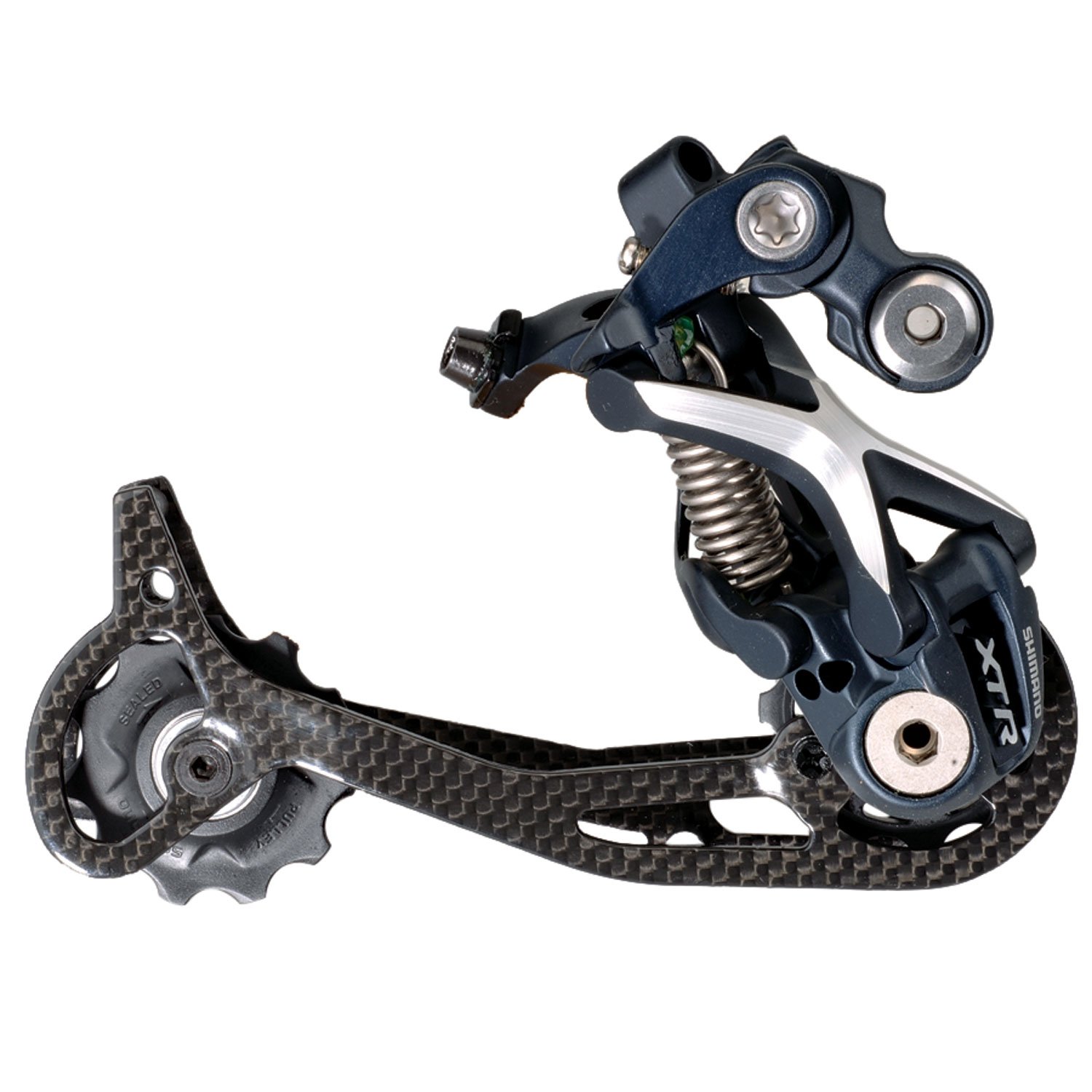 Shimano RD-M972 XTR Shadow T-N Traseira descarrilhada, SGS Longa