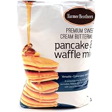 Farmer Brothers Premium Sweet Cream Buttermilk Pancake and Waffle Mix, Complete Baking Mix, 5 lb Bag