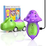 Inspireyes Dinosaur Walkie Talkies for Kids Rechargeable, Dino Toy Cars for Boys & Girls Ages 5-7, Crystal-Clear Audio, 48H Playtime, Fun Indoor & Backyard, 3 Year Old Boy Gift Birthday Xmas, 2 Pack