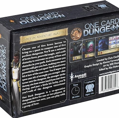 Miniatura 2 de Asmadi Games One Deck Dungeon, Para 168 meses a 9600 meses