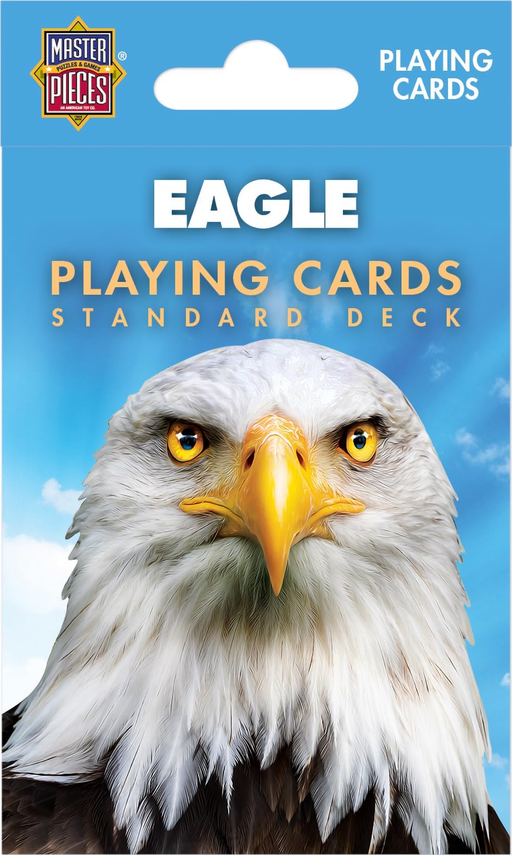 Eagle Playing Cards Deck - Animal Themed Standard 54 Card Deck, Unique Eagle Face Cards & Jokers, Retro Style, for Families & Adults