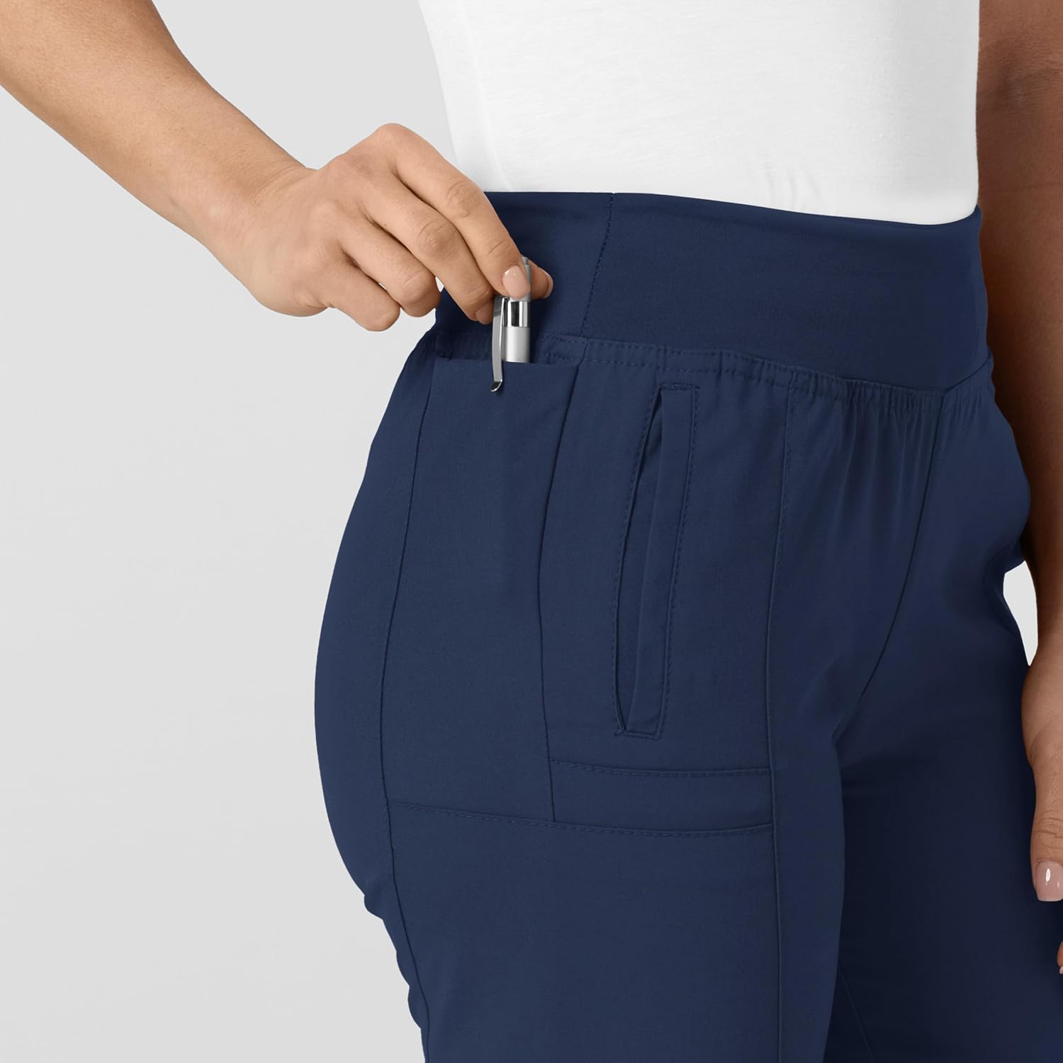 WINK W123 Women's Comfort Waist Cargo Jogger Scrub Pant