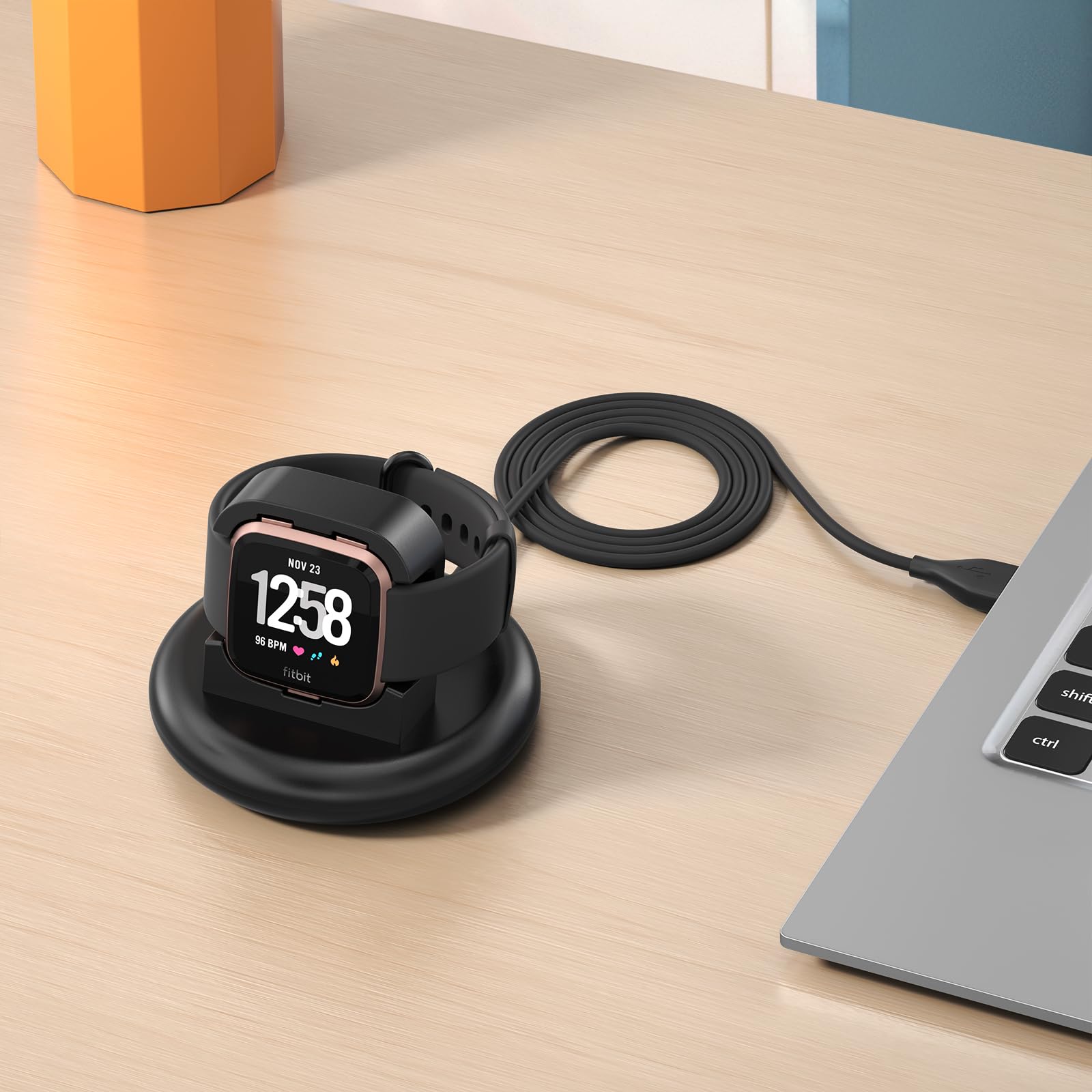 charging stand fitbit versa charging station