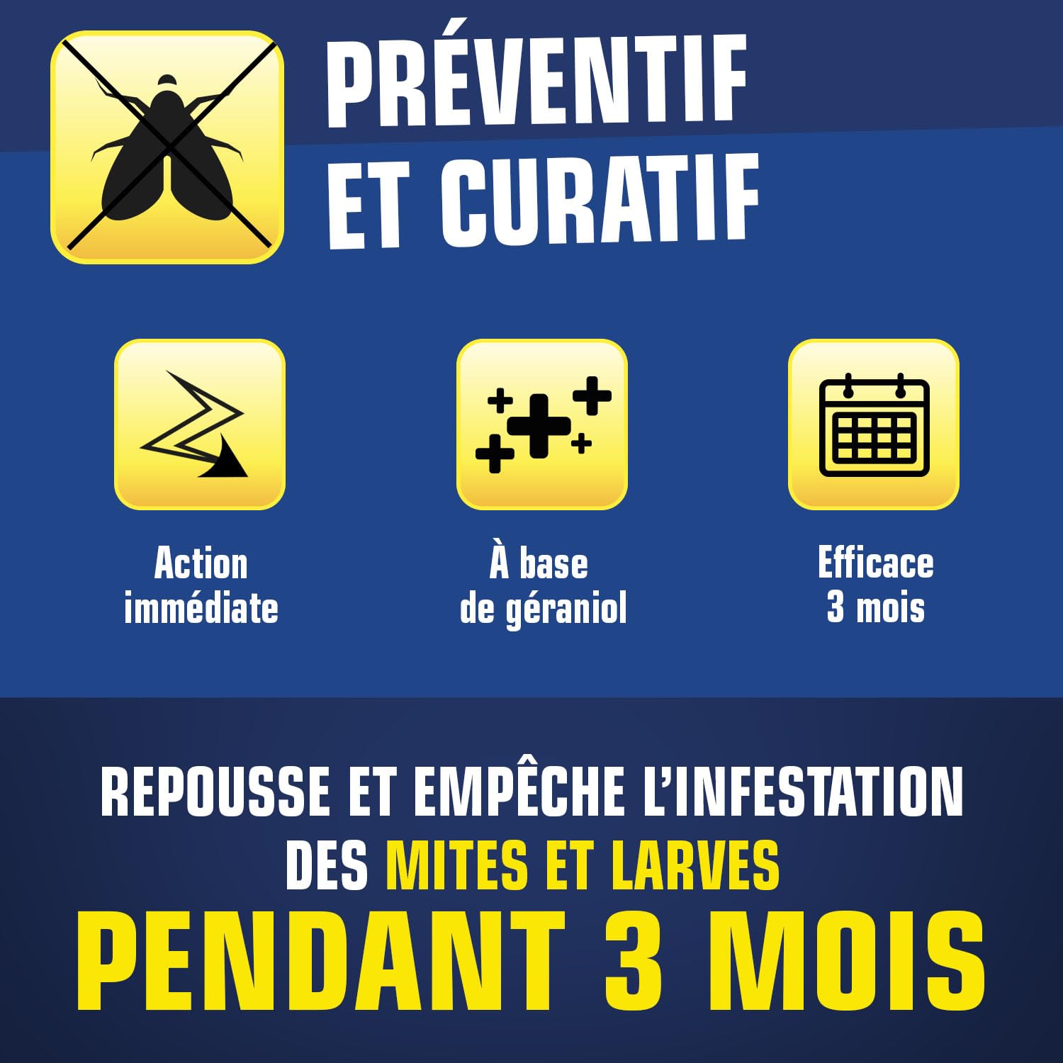 Crochets Antimites Vestimentaires K.PRO 4 Crochets Protection 3 Mois