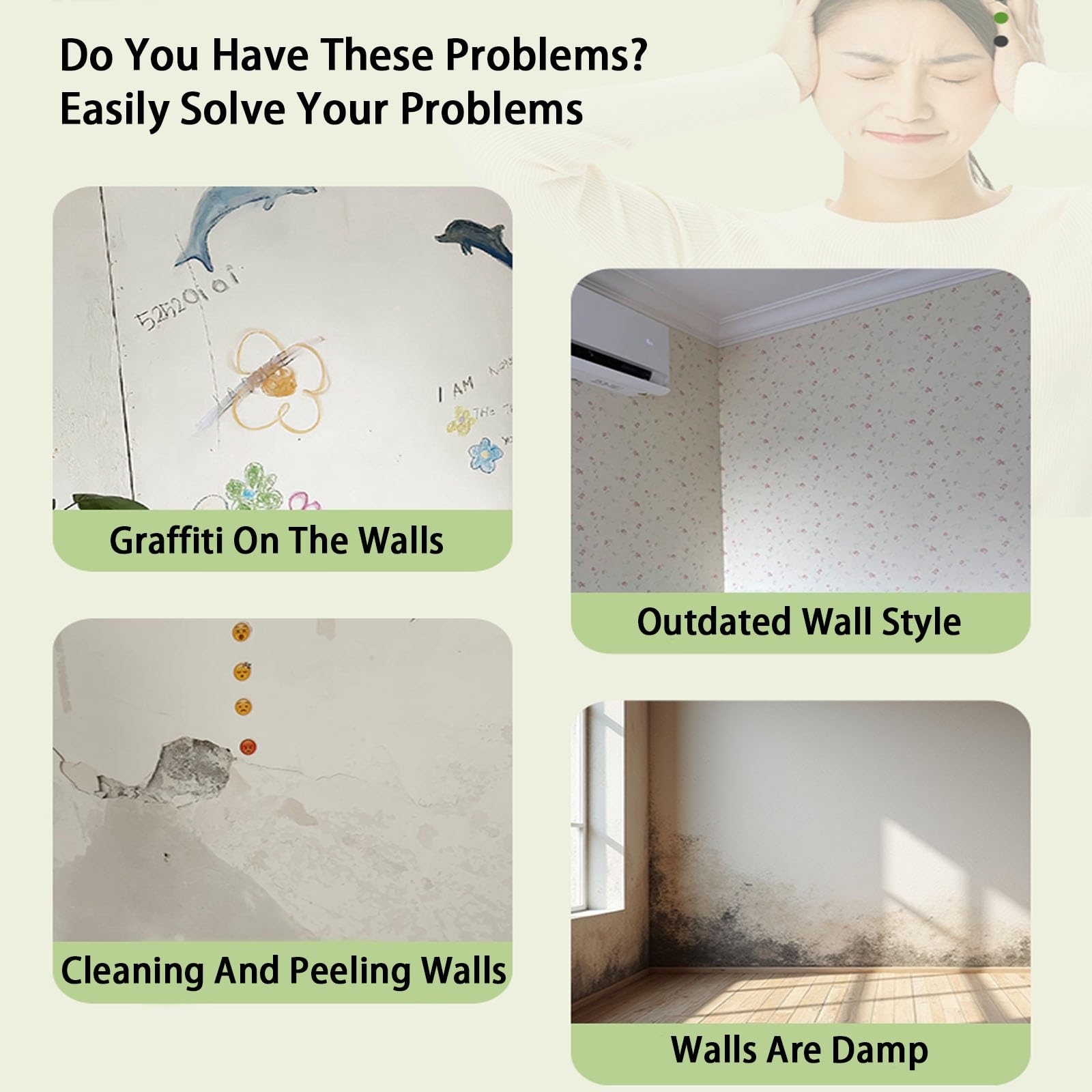 Papel Pintado Autoadhesivo 3D 5mm Papel de Pared no se Decolora Lámina de Aluminio, Aislamiento Térmico Adhesivo Paneles de Pared, Pegatinas Decorativas para Salón