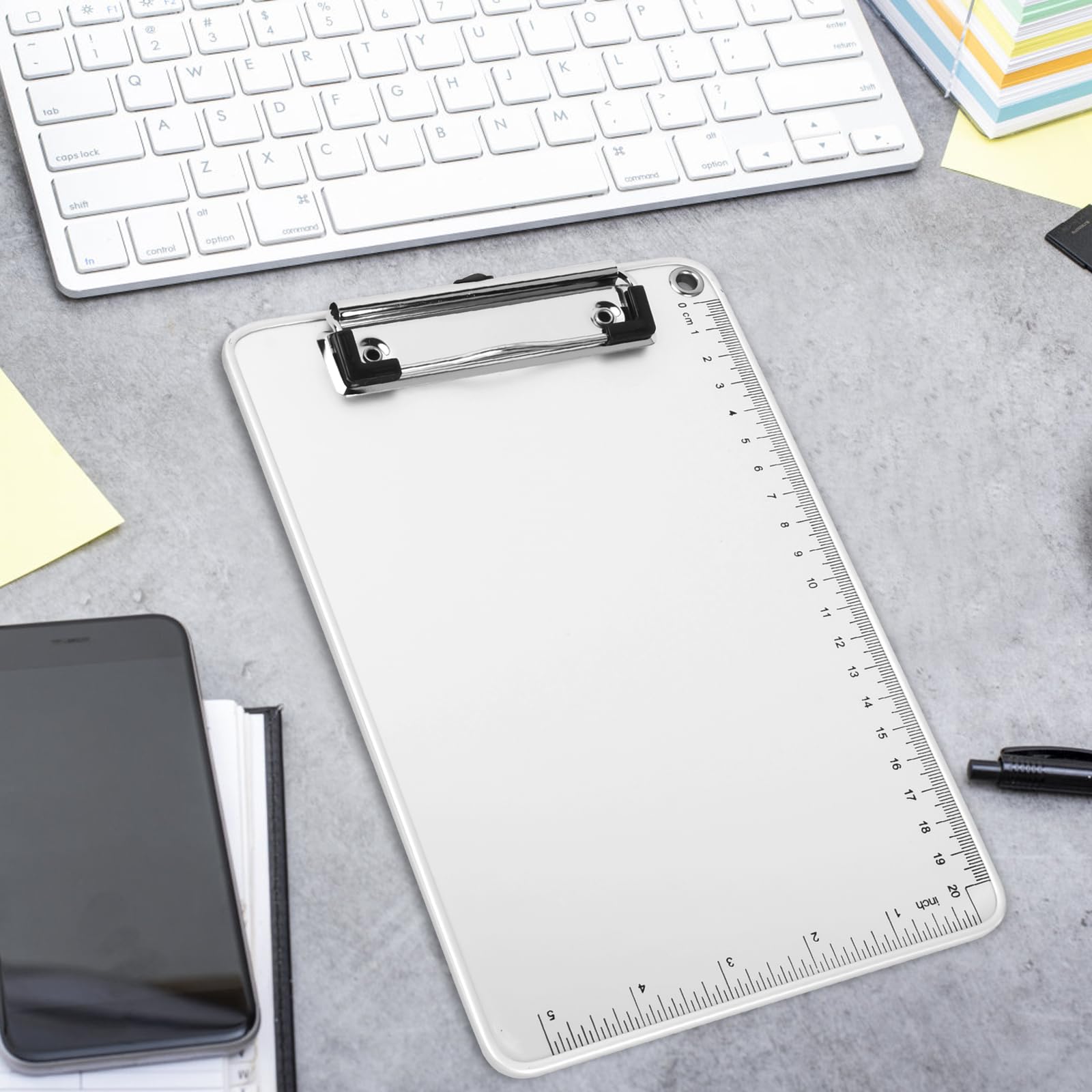 Portablocco Mappe A5 D.RECT - In Plastica Blu Con Tasca Trasparente - Foto 14