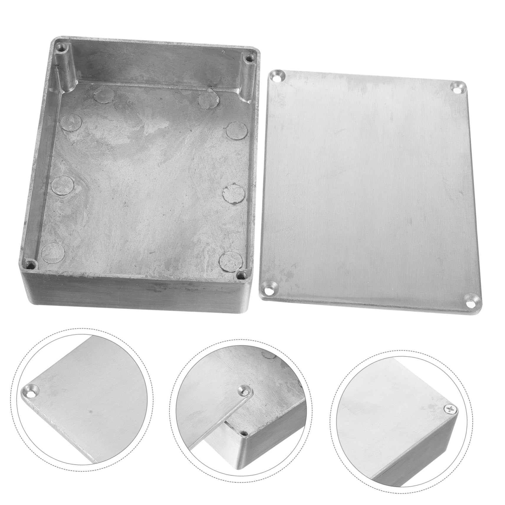 ERINGOGO Effector Aluminum Box Guitar Loop Pedal Enclosure Aluminum Frame Guitar Pedal Organizer