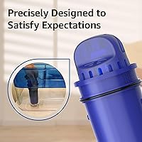 Vista 5 de Overbest Reemplazo para jarras y dispensadores de filtro de agua Pur, Pur Plus, CRF950Z, PPF951K, filtro de agua PPF900Z, filtro de agua certificado