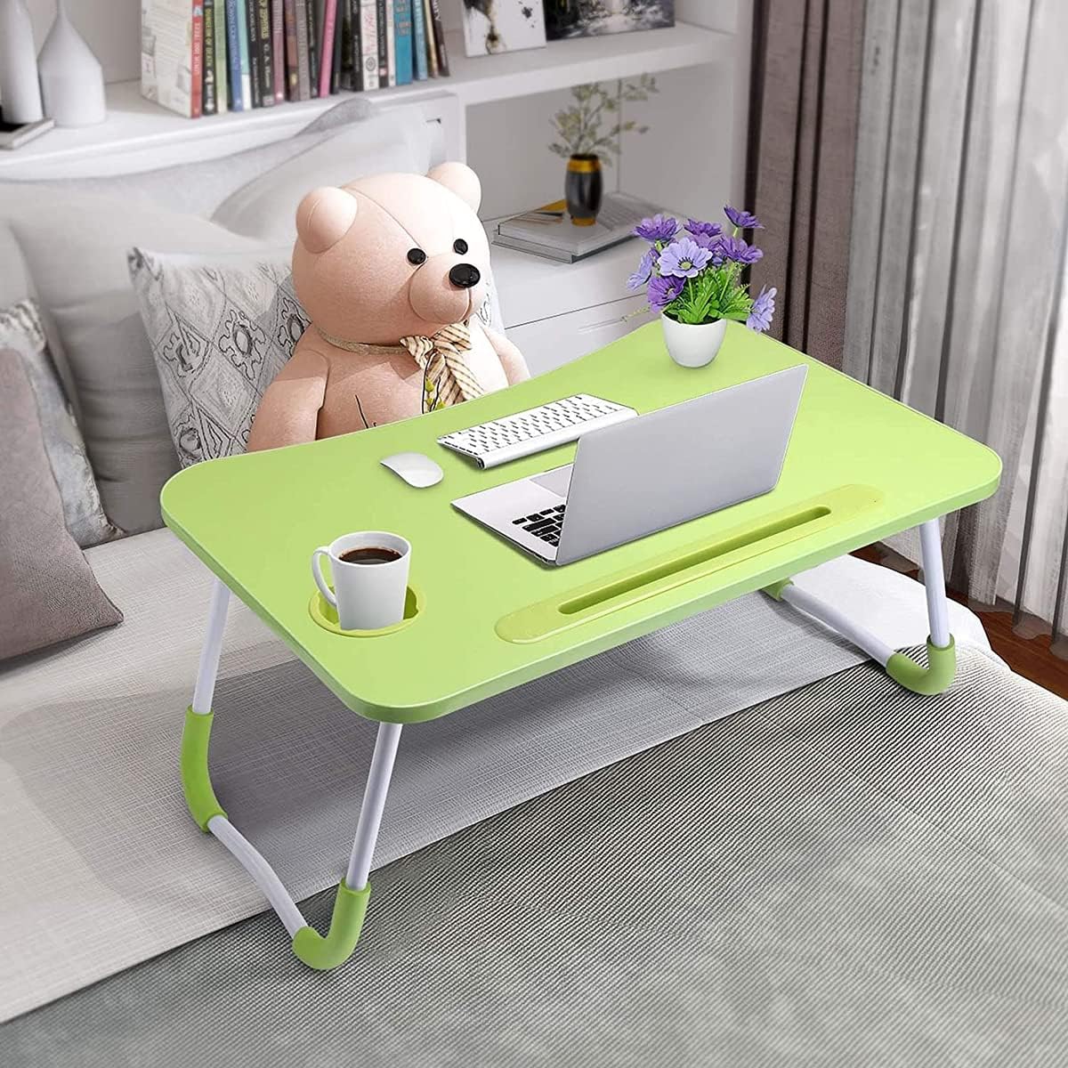 Lіmіtеd Stосk Laptop Desk for Bed, Laptop Bed Table Bed Desk with Drawer, Foldable Lap Tray Breakfast Bed Tray for Eating Reading Writing, Lap Desk Couch Table Notebook Stand Floor Desk for Bed Sofa-Green 60% оƒƒ Dіѕсоunt Laptop Desk for Bed, Laptop Bed Table Bed Desk with Drawer, Foldable Lap Tray Breakfast Bed Tray for Eating Reading Writing, Lap Desk Couch Table Notebook Stand Floor Desk for Bed Sofa-Green