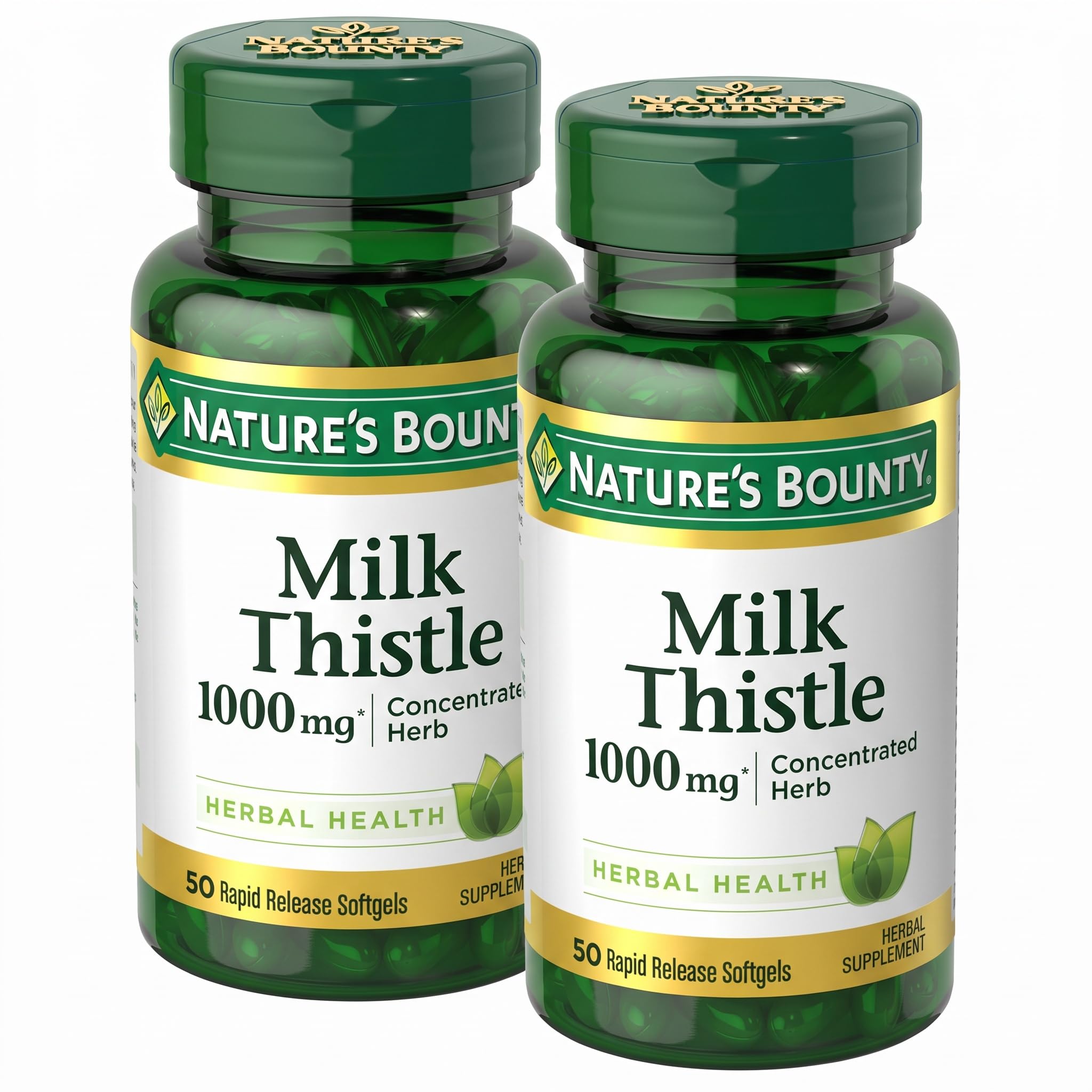 Nature's Bounty Milk Thistle Value Size, 200 Softgels — Amazon image 11
