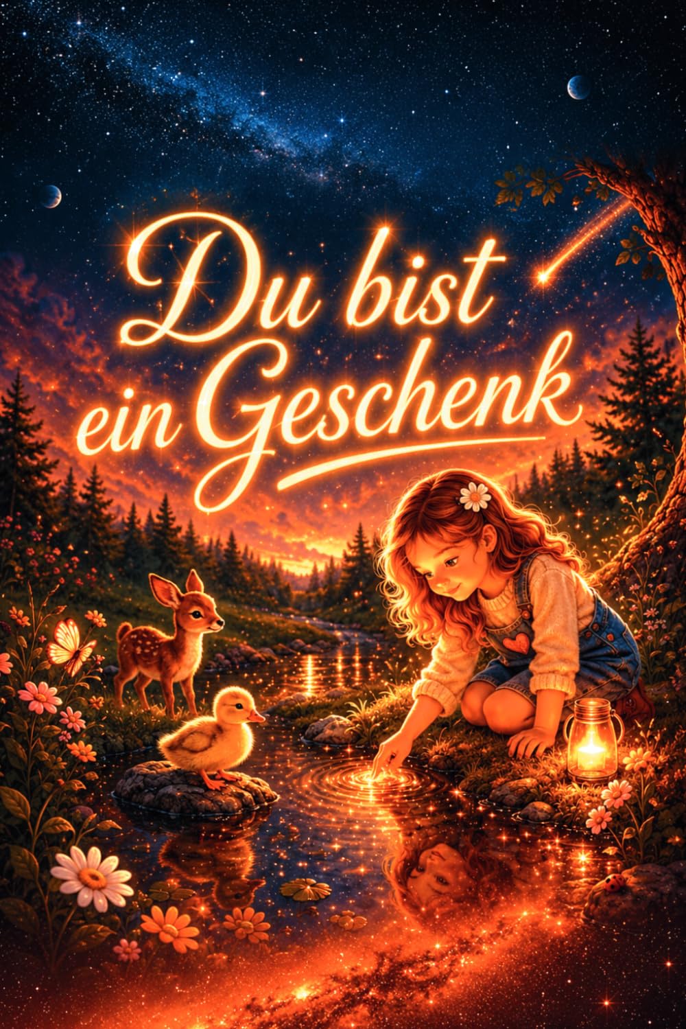 Was auch immer geschieht: Du bist ein Geschenk: Ein äußerst hochwertig gestaltetes Herzensbuch über Selbstvertrauen, innere Stärke und Selbstliebe