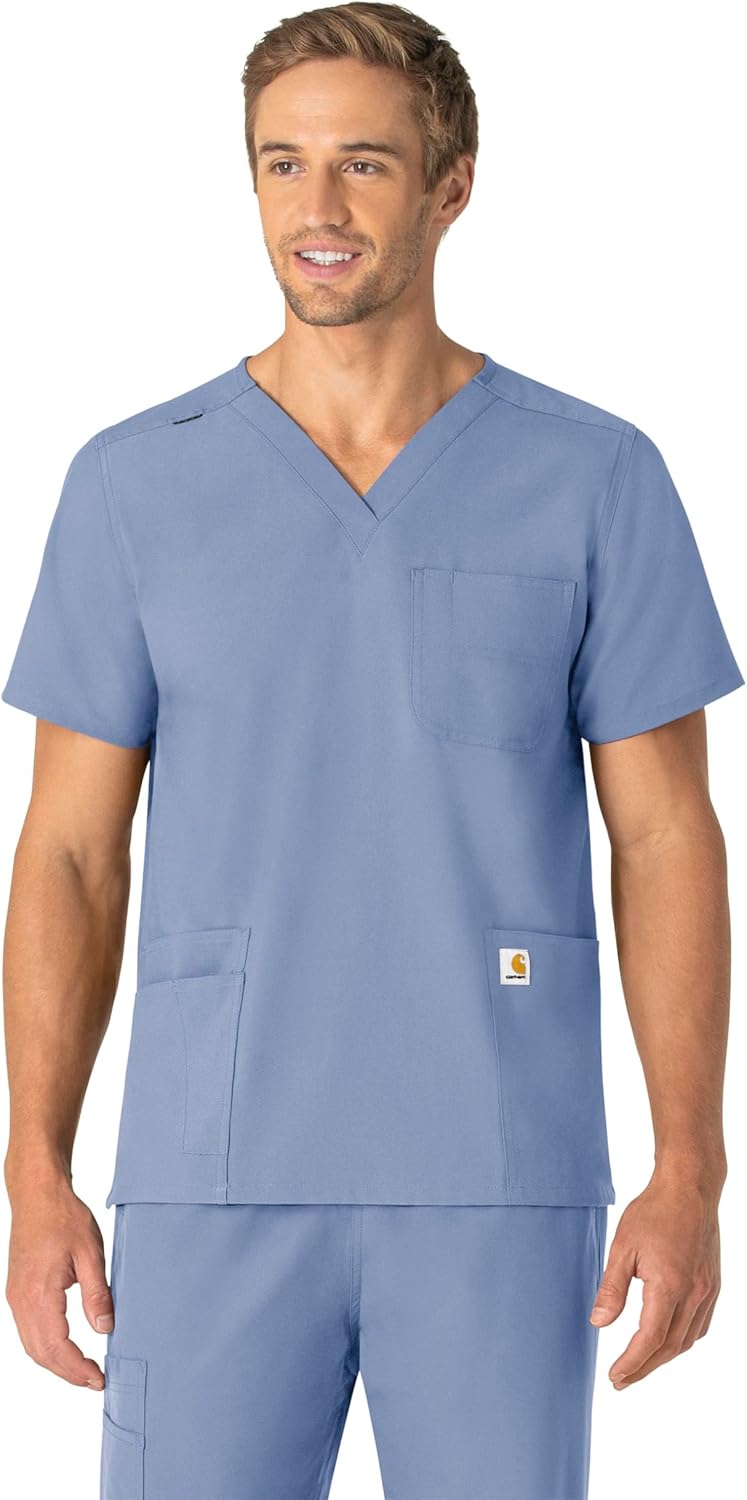 Amazon.co.jp: Carhartt レディース ユニ Vネック 6ポケット