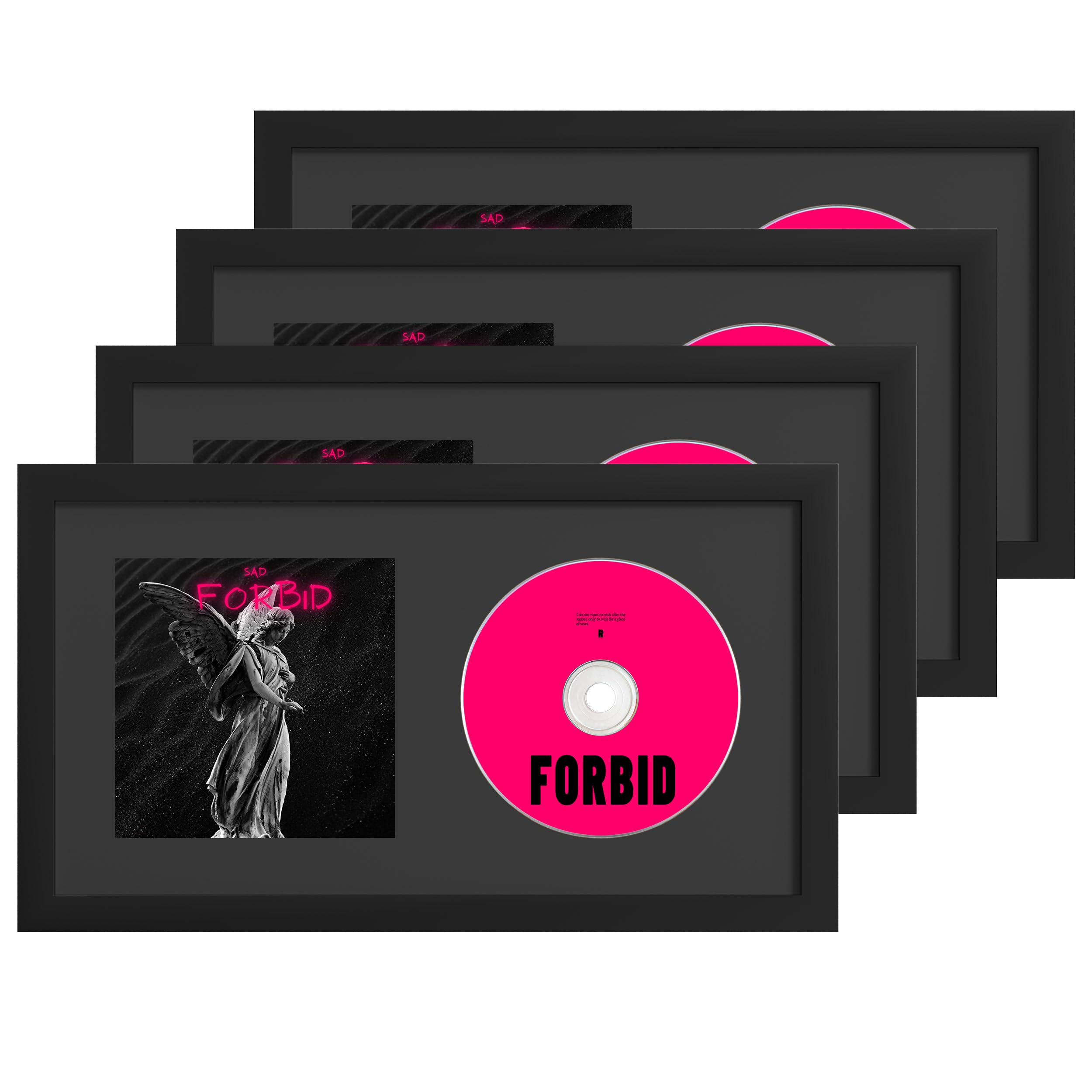 Amazon.com - eletecpro CD Frame 6.7x12.2, Classic CD Display Frame