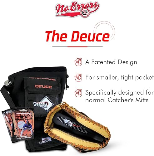 Miniatura 8 de No Errors WebGem Fielders Glove Care System  Formation & Break-in Tool for Baseball Mitts, Holds Shape, Essential Gear, Gift for Players