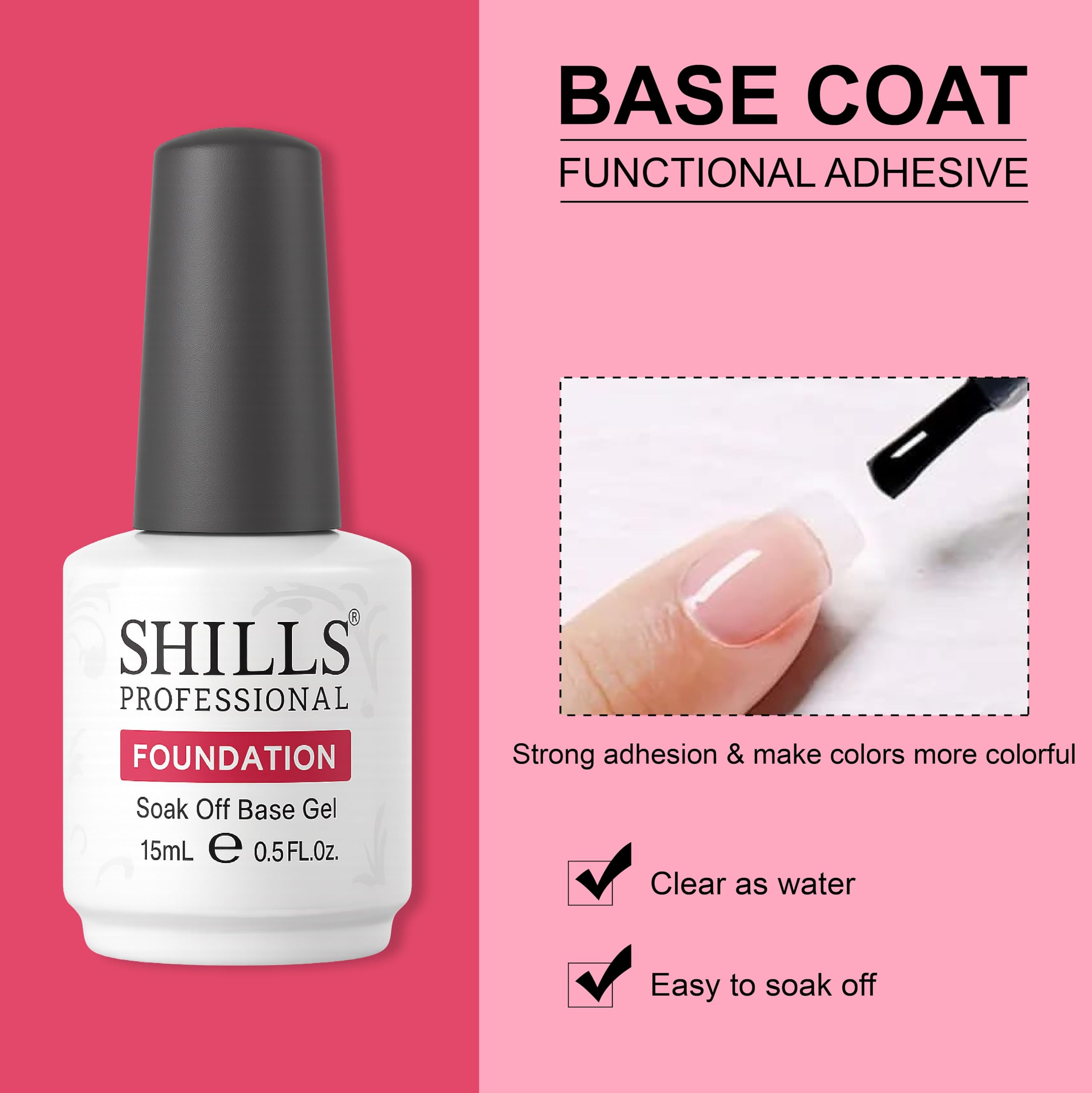 SHILLS PROFESSIONAl Nail UV LED Base Coat 1