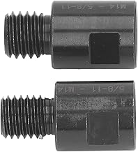 Adaptador de Rosca de 2 Unidades Adaptador de Conversão de Rosca Adaptador de Eixo de Mandril de Torno para Marcenaria Adaptador de Eixo de Cabeçote de Torno 5/8 pol. a M14 M14 a