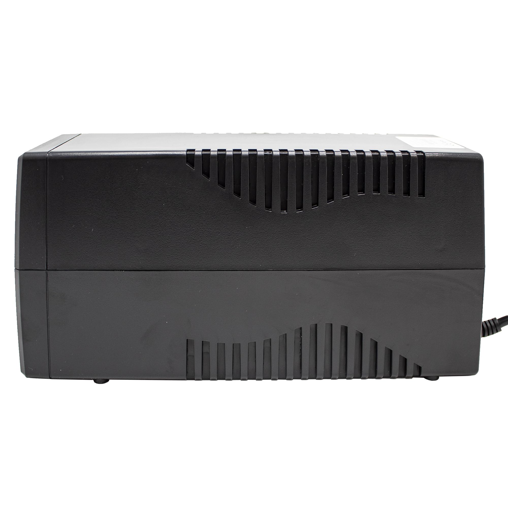 SIMPLETEK - Zasilacz awaryjny UPS 650VA 390W 2 gniazda AVR ochrona przeciwprzepięciowa do PC Modem monitora DVR | SK650VA A650VA | Zintegrowany kabel zasilający