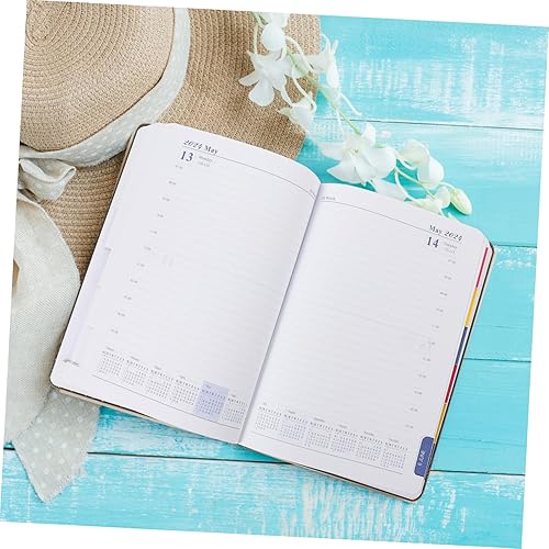 Miniatura 9 de GATHINESS Calendario de trabajo 2024 Agenda Libro calendario de trabajo Bloc de notas de trabajo, plan de citas, calendario de citas, calendario